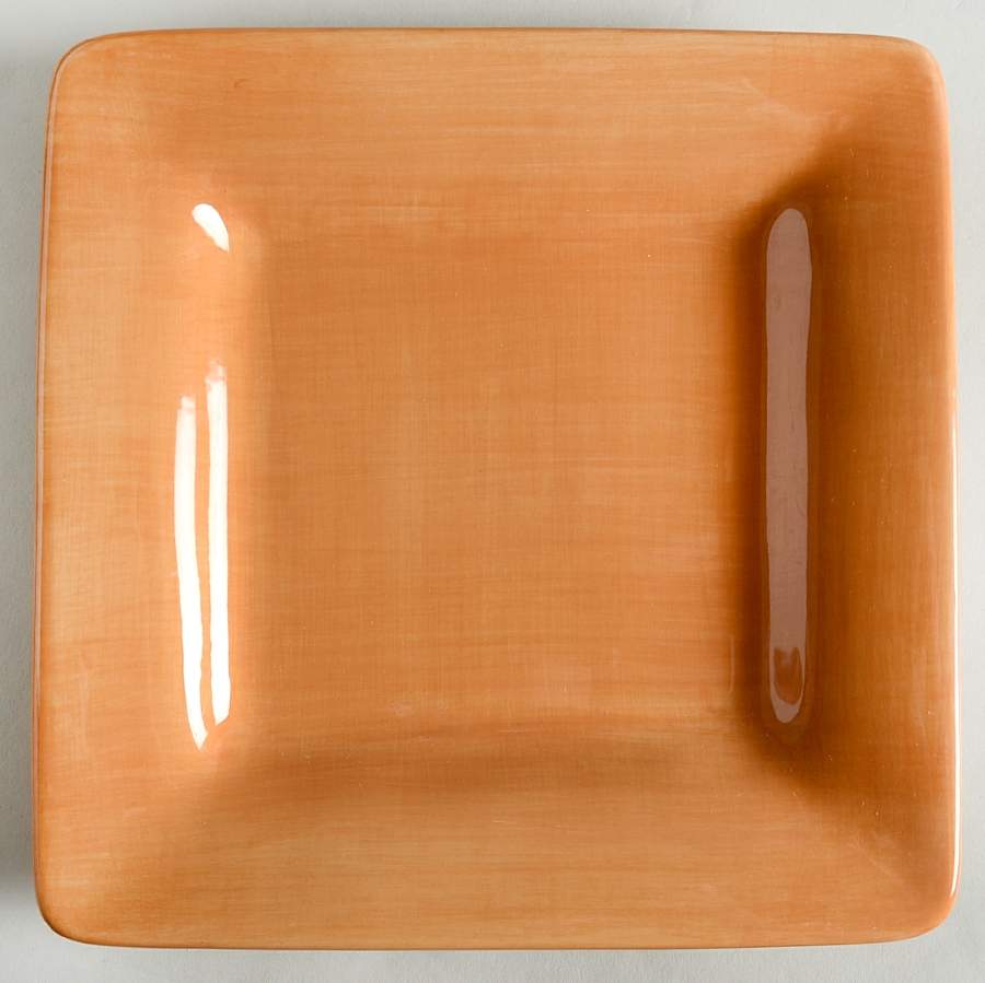 Avellino Pumpkin Square Salad Plate by Tabletops Unlimited-1