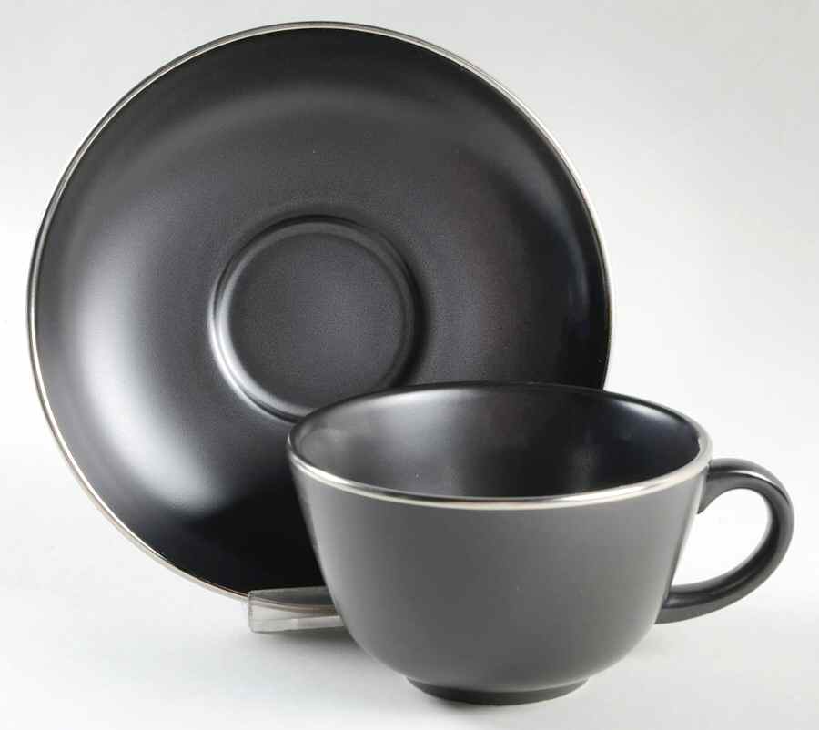Tiago Flat Cup & Saucer Set by Thomas O'Brien-1