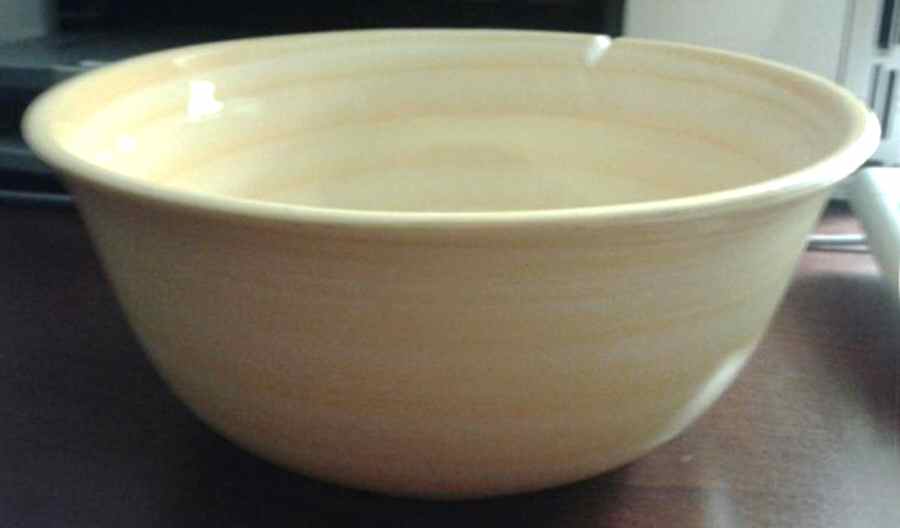 Swirl Butter Yellow Coupe Cereal Bowl by Tabletops Unlimited-1