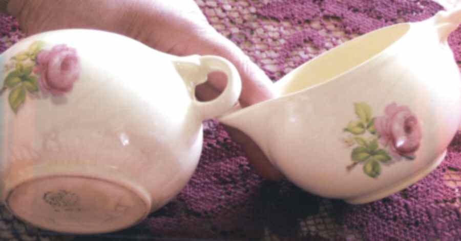 1790 1-2 (Empire Shape) Creamer by Taylor, Smith & Taylor (Ts&T)-1