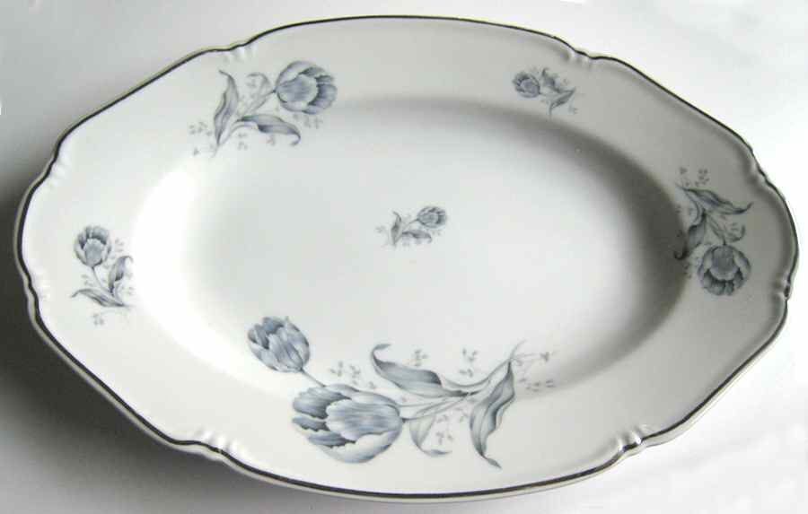 Grosvenor 12" Oval Serving Platter by Thomas-1