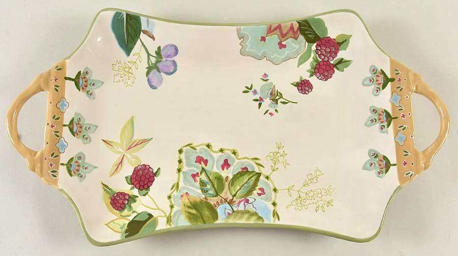 Sweet Cecily 18" Rectangular Serving Platter by Tracy Porter-1