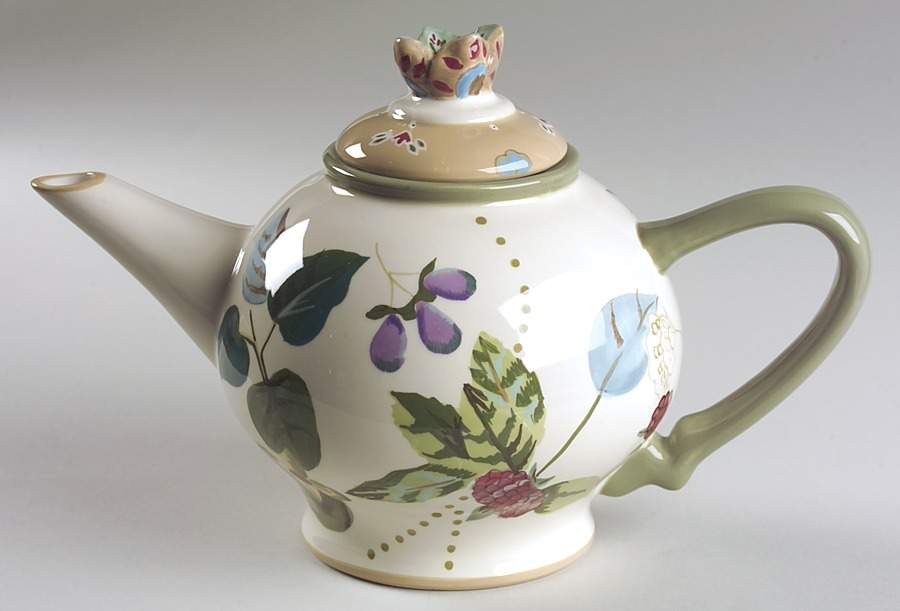 Sweet Cecily Teapot & Lid by Tracy Porter-1