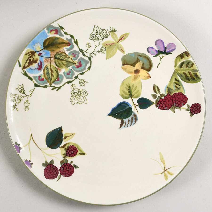 Sweet Cecily Dinner Plate by Tracy Porter-1