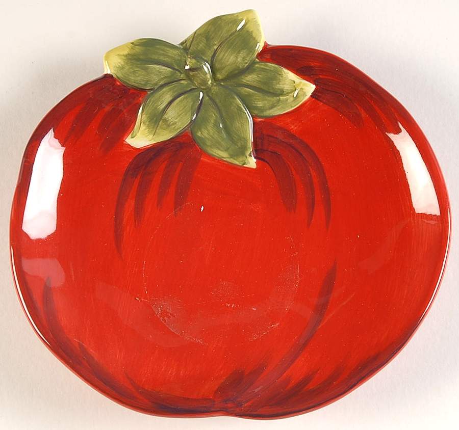 Tuscan Veggie Accent Salad Plate by Tabletops Unlimited-1