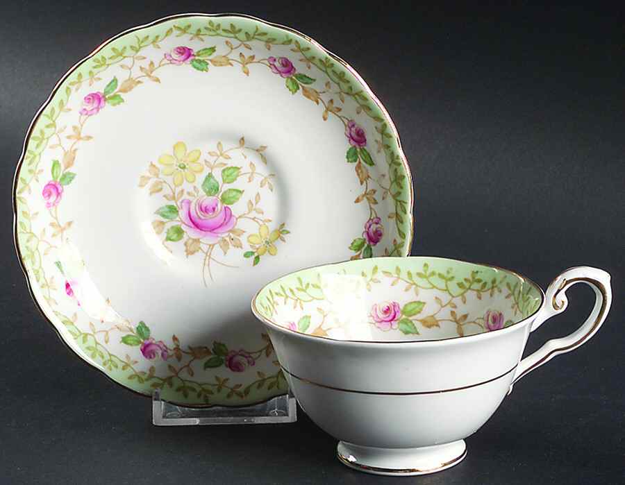 C9081 Footed Cup & Saucer Set by Tuscan - Royal Tuscan-1
