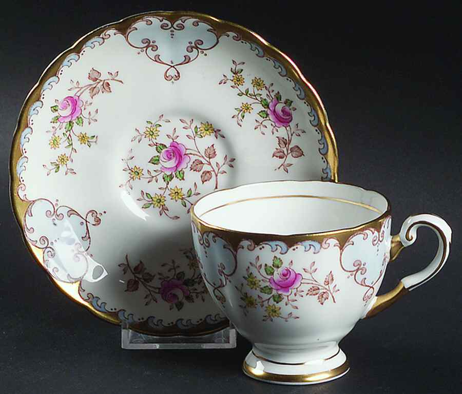 C8626 Footed Cup & Saucer Set by Tuscan - Royal Tuscan-1