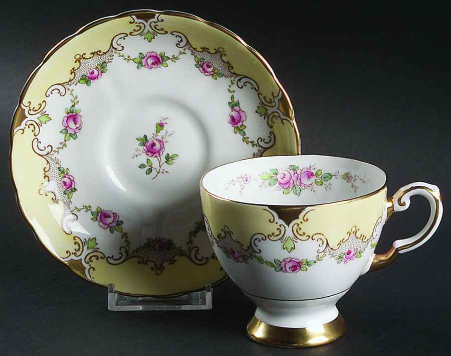 C8397 Footed Cup & Saucer Set by Tuscan - Royal Tuscan-1