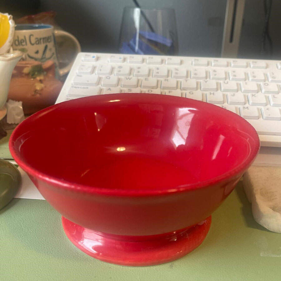 Jolly Ol Snowy Soup/Cereal Bowl by Tracy Porter-1