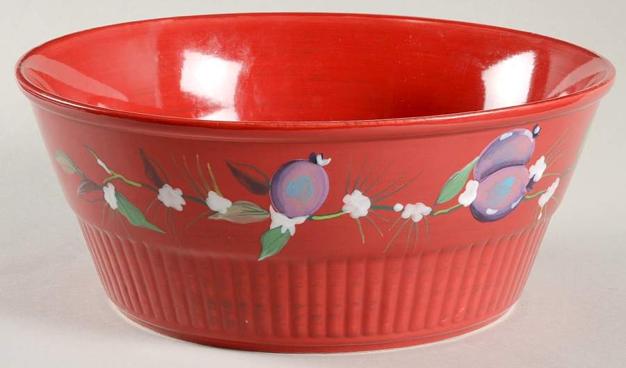 Jolly Ol Snowy 10" Large Salad Serving Bowl by Tracy Porter-1