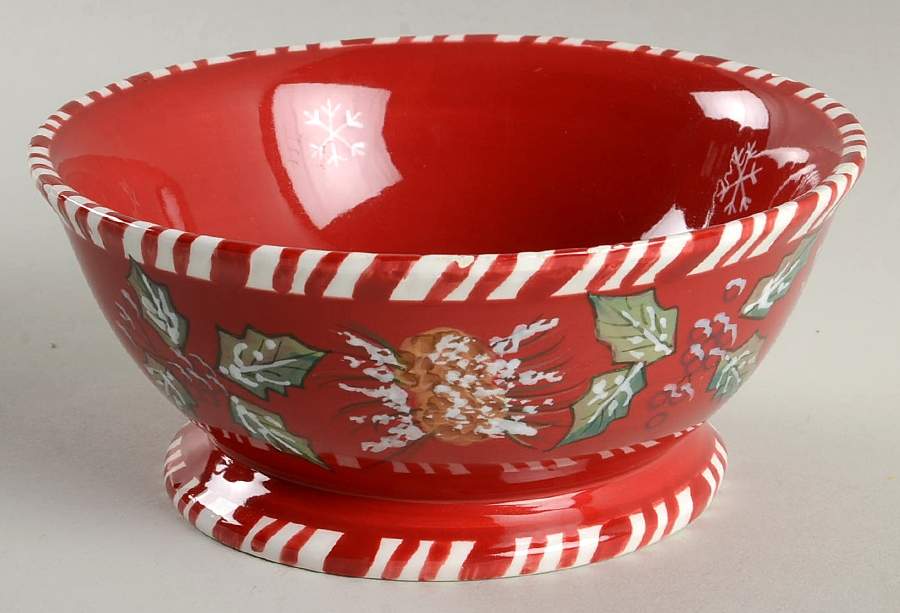 Jolly Ol Snowy Soup/Cereal Bowl by Tracy Porter-1