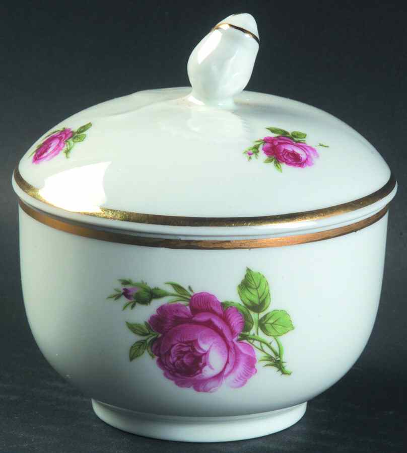 TIR490 Sugar Bowl & Lid by Tirschenreuth-1