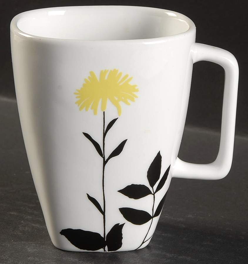 Graphic Floral Mug by Ty Pennington Style-1