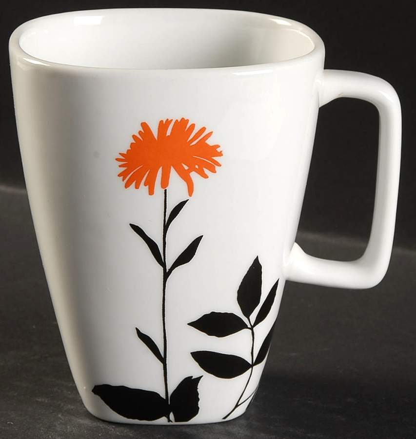 Graphic Floral Mug by Ty Pennington Style-1