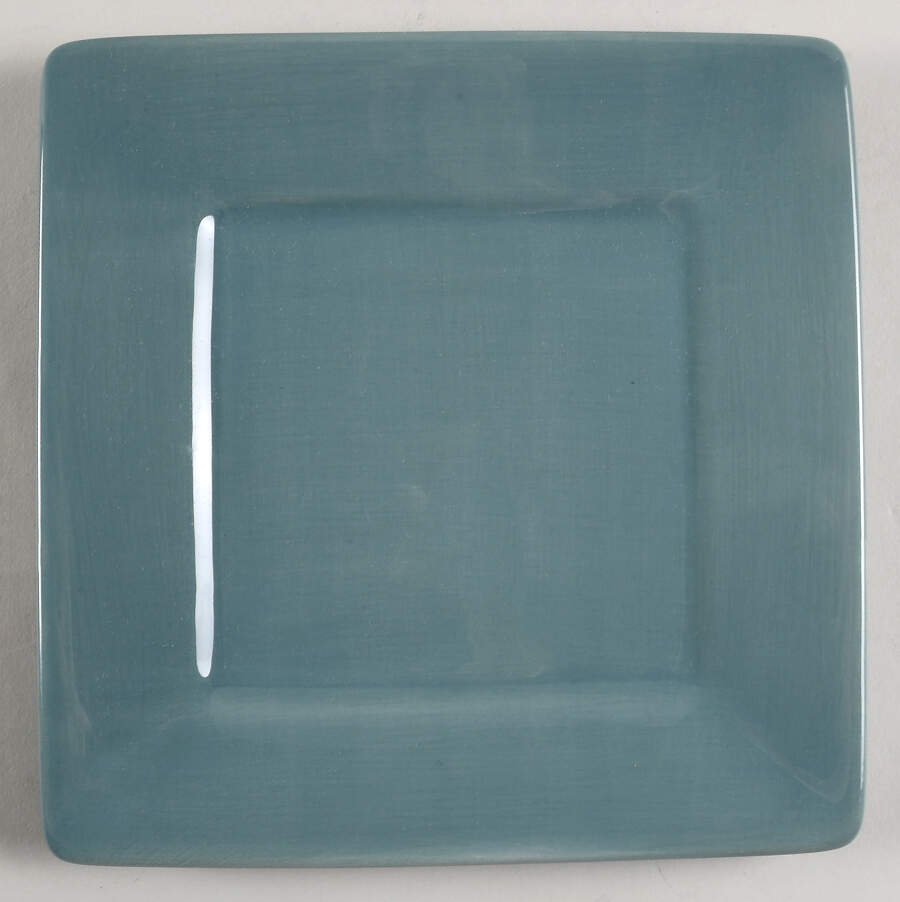 Misto Blue Square Salad Plate by Tabletops Unlimited-1