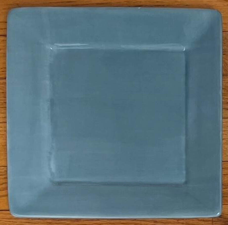 Misto Blue Square Dinner Plate by Tabletops Unlimited-1