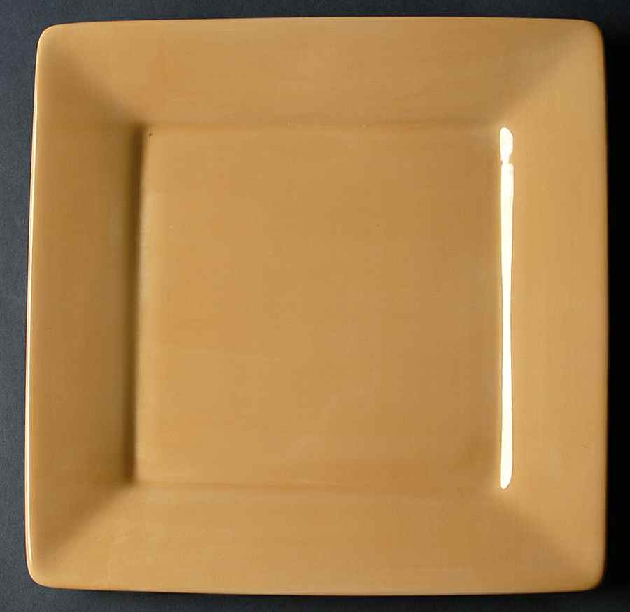 Misto Gold Square Dinner Plate by Tabletops Unlimited-1