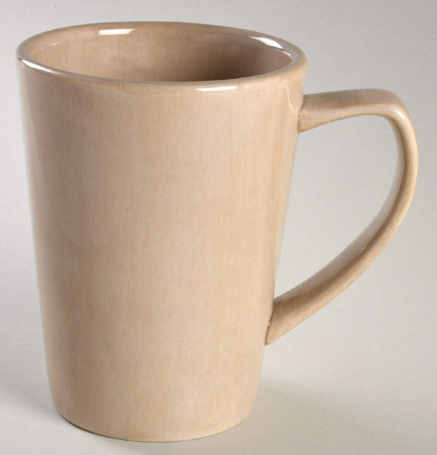 Misto Light Taupe Mug by Tabletops Unlimited-1