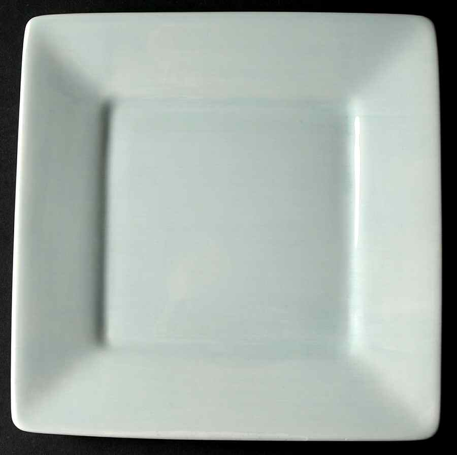 Misto Light Blue Square Salad Plate by Tabletops Unlimited-1