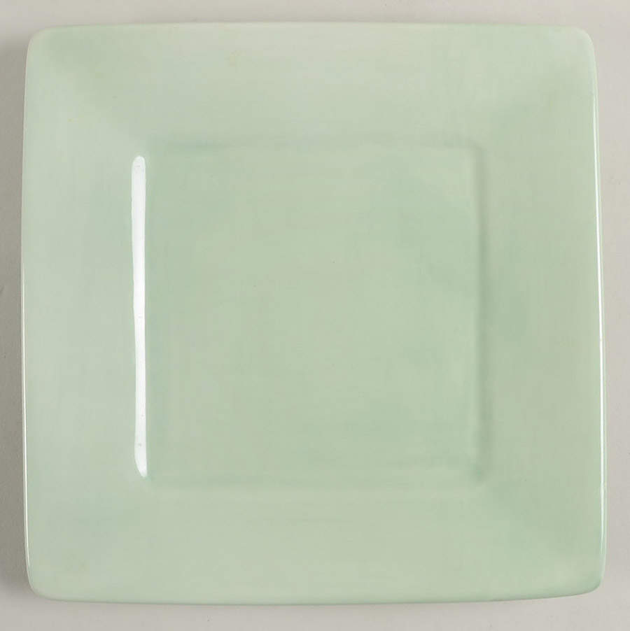 Misto Light Green Square Salad Plate by Tabletops Unlimited-1