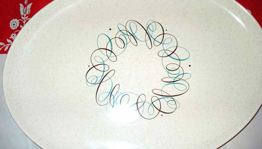 TST727 13" Oval Serving Platter by Taylor, Smith & Taylor (Ts&T)-1