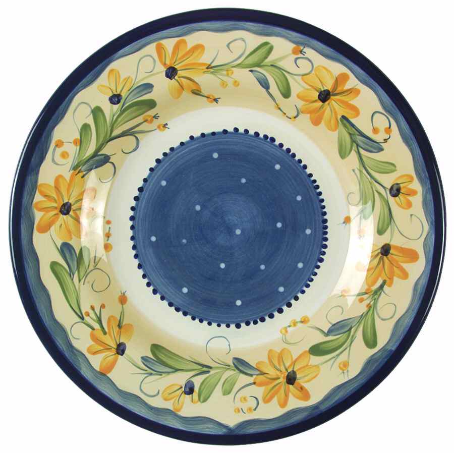Bella Flora Dinner Plate by Tabletops Unlimited-1