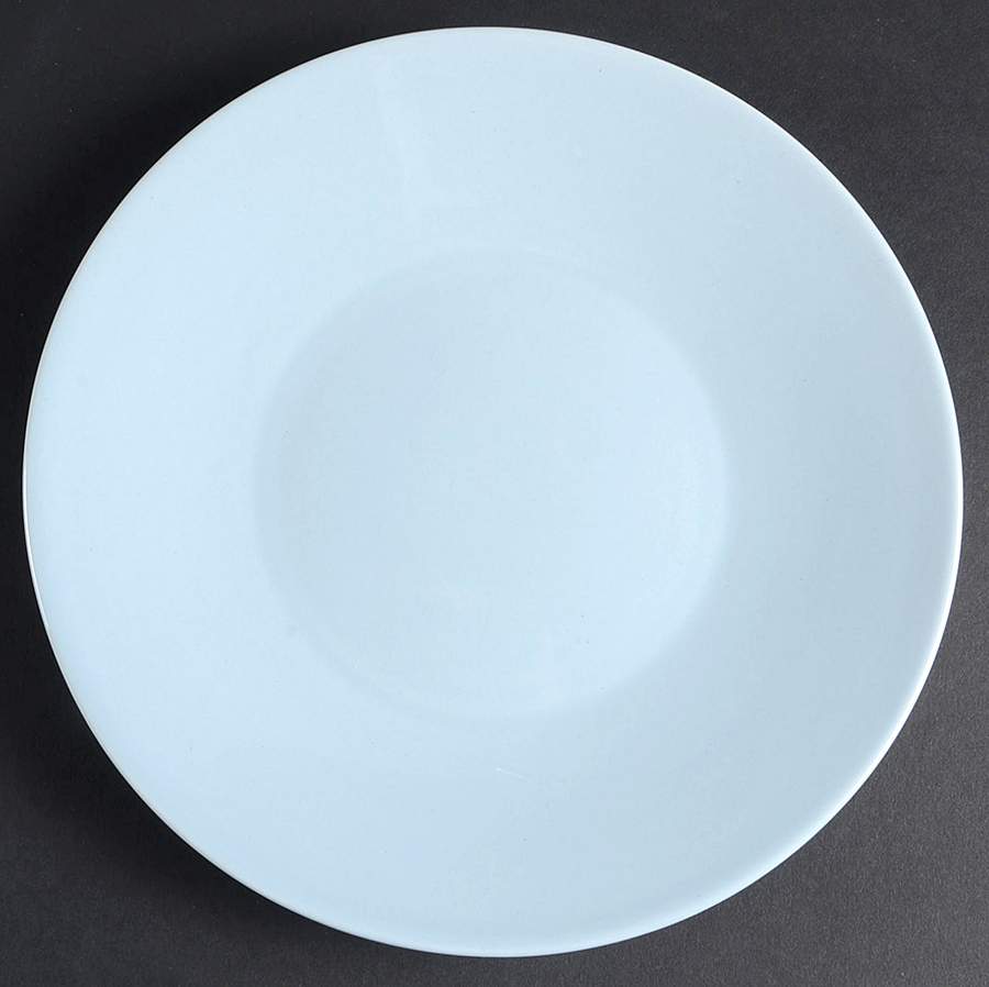 Natural Modern Soft Blue Salad Plate by Thomas O'Brien-1