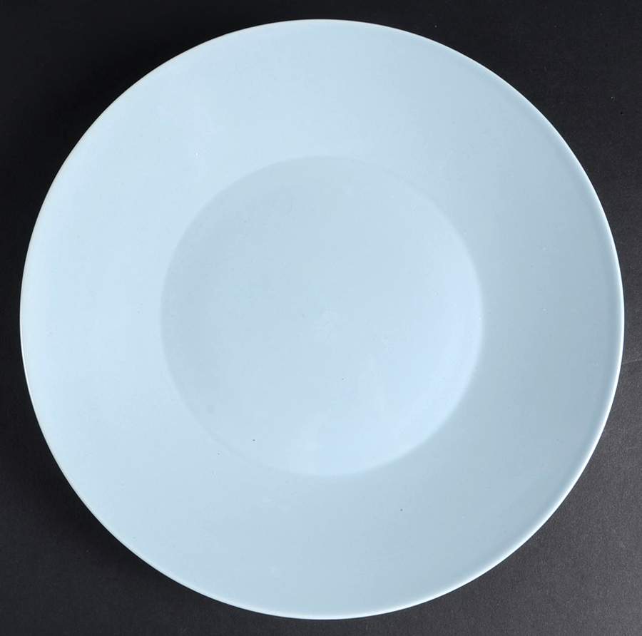 Natural Modern Soft Blue Dinner Plate by Thomas O'Brien-1