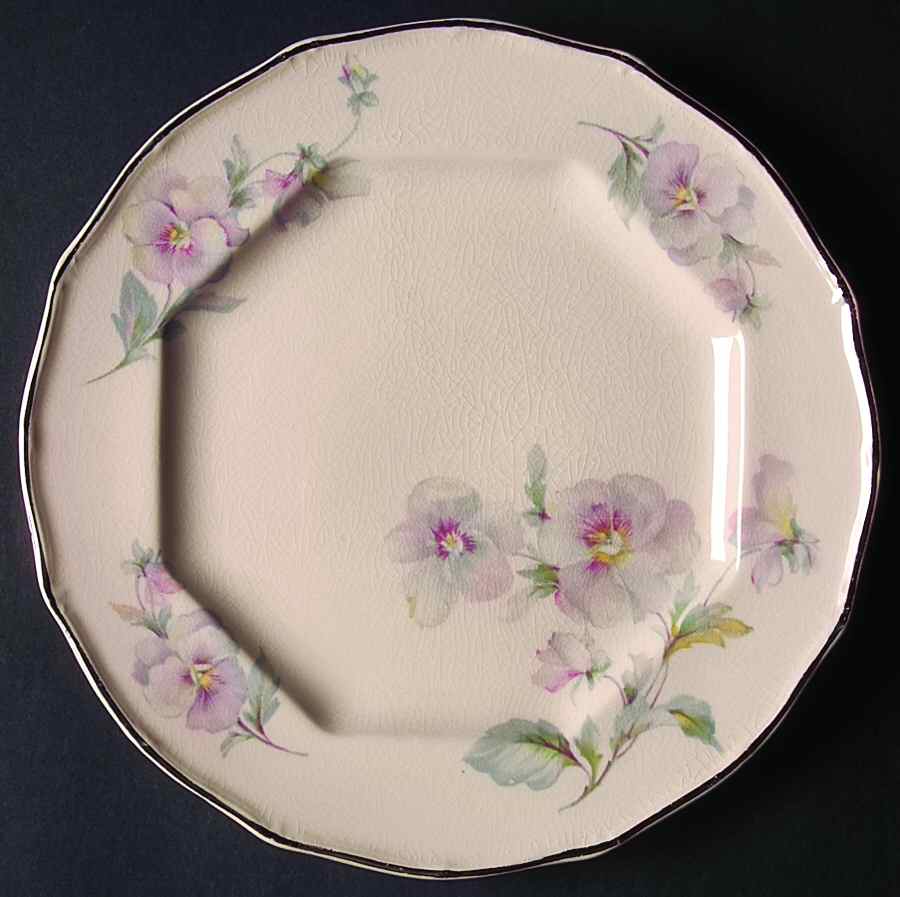 TST730 Dinner Plate by Taylor, Smith & Taylor (Ts&T)-1
