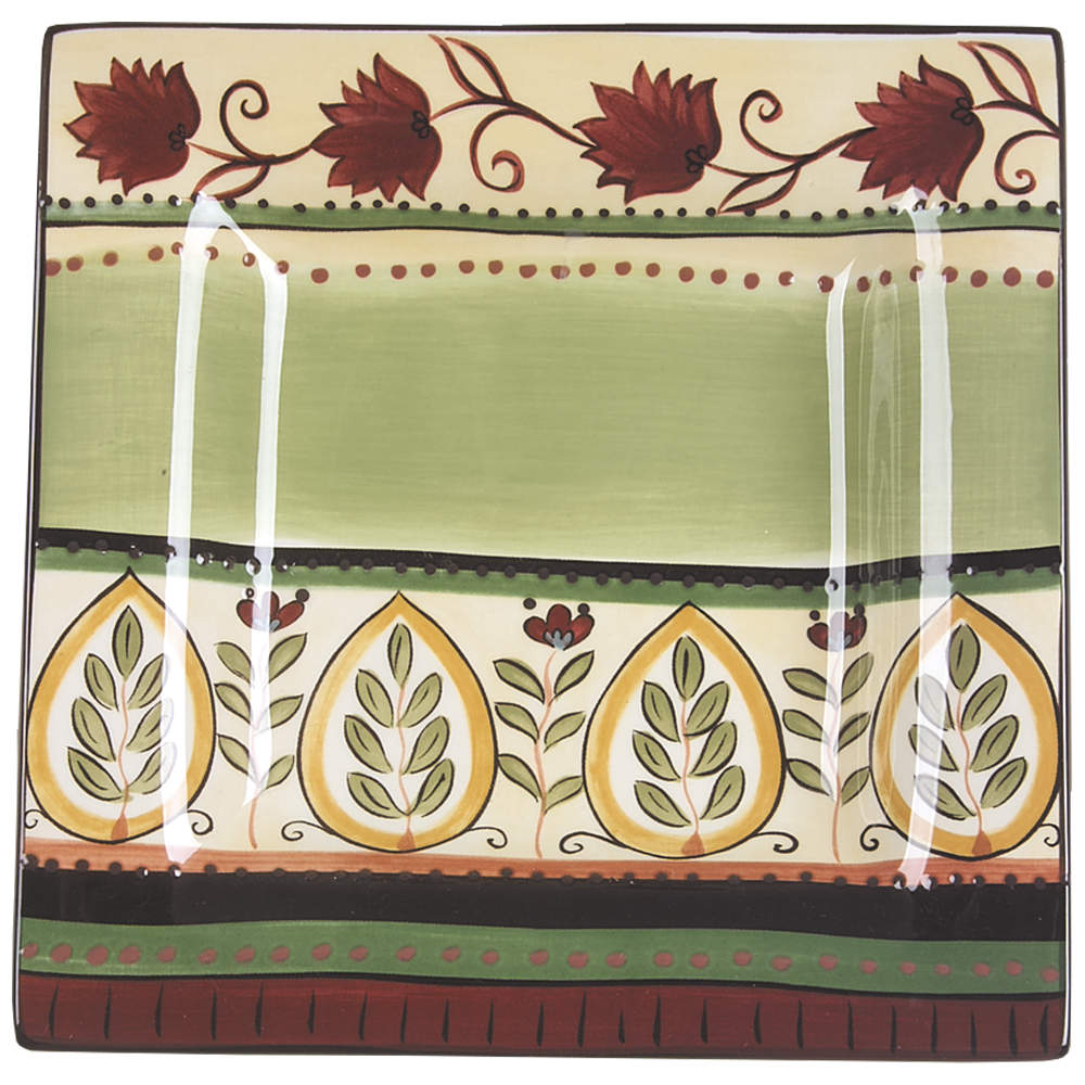Espana Paisley (Lexi Pine) Salad Plate by Tabletops Unlimited-1