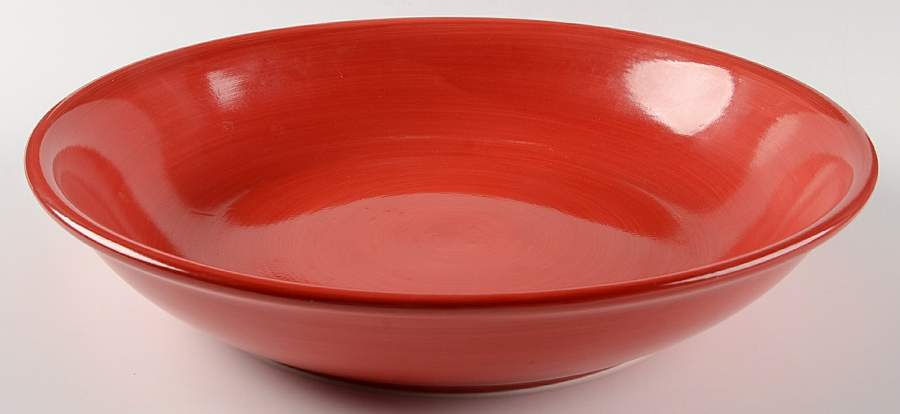 Espana Blaze (Red) 13" Pasta Serving Bowl by Tabletops Unlimited-1