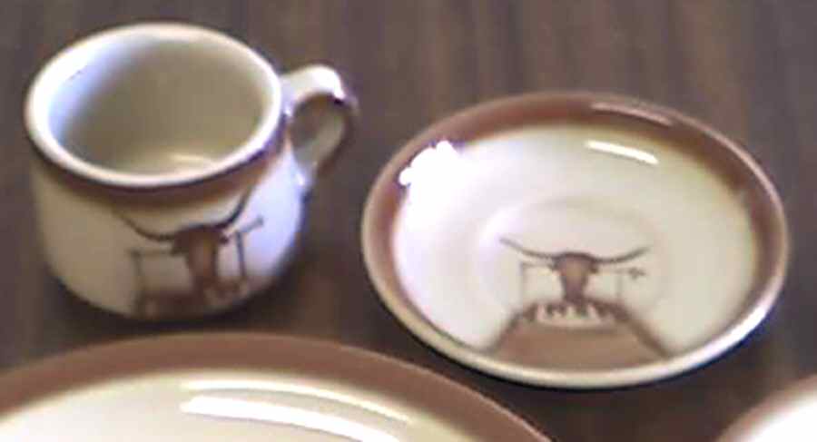 TEP19 Flat Cup & Saucer Set by Tepco-1