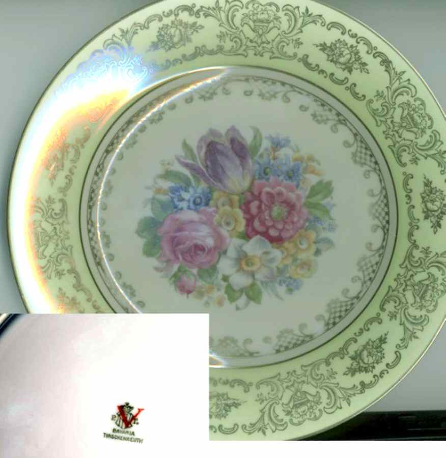 TIR504 Salad Plate by Tirschenreuth-1