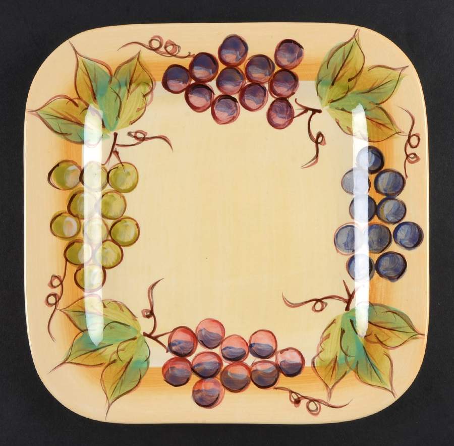 Genova Square Salad Plate by Tabletops Unlimited-1