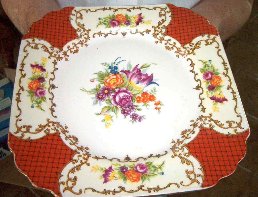 TSL5 Square Salad Plate by Tashiro Shoten Ltd-1