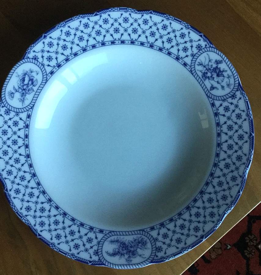 Rose Rim Soup Bowl by Thun-1