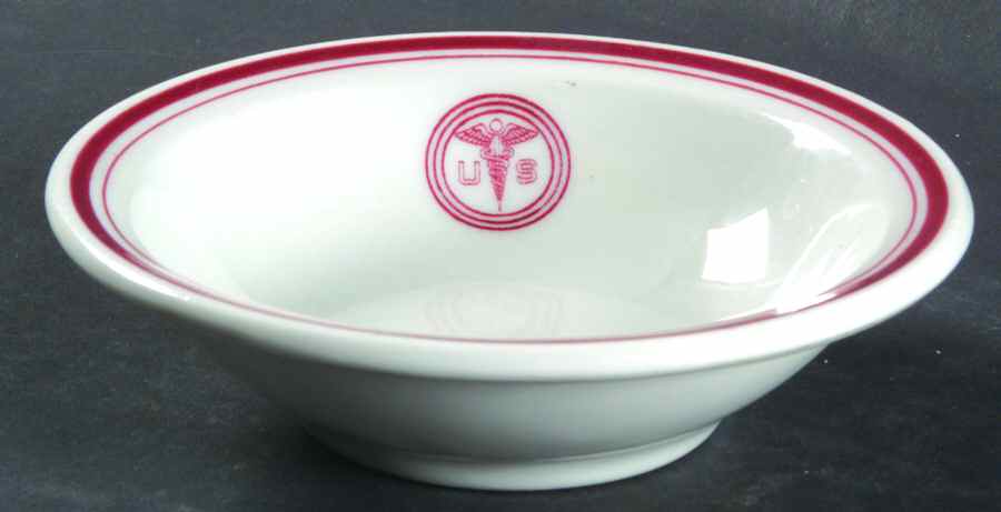 US Medical Corps Fruit/Dessert (Sauce) Bowl by Tepco-1