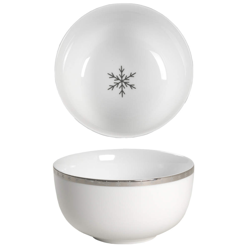 Arctic Solstice Snowflake Coupe Cereal Bowl by Target-1