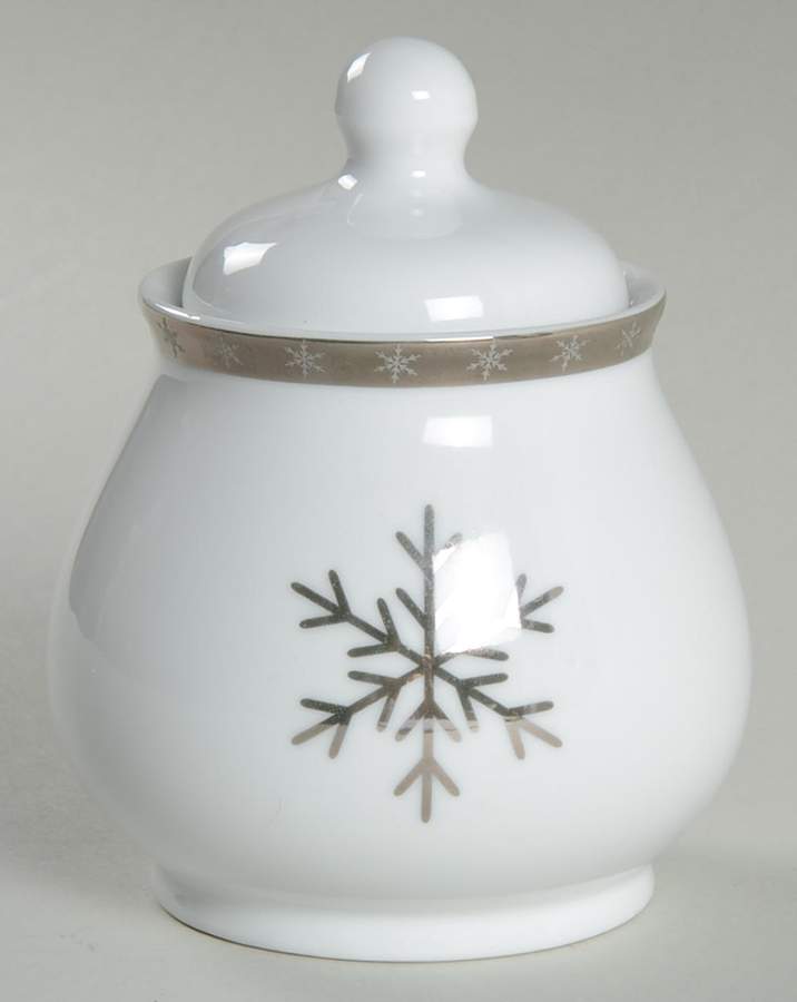 Arctic Solstice Snowflake Sugar Bowl & Lid by Target-1