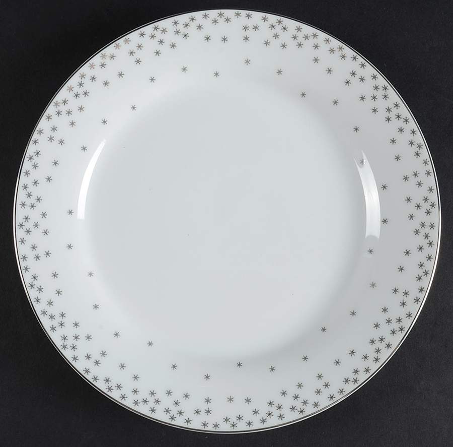 Arctic Solstice Snowflake Accent Salad Plate by Target-1