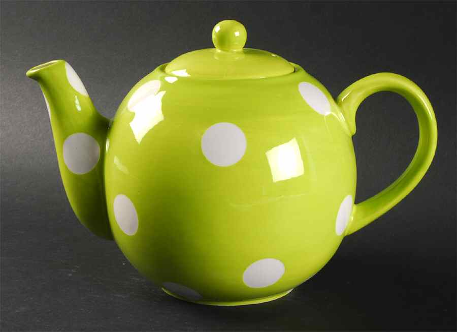 Polka Dot Teapot & Lid by Tag Ltd-1