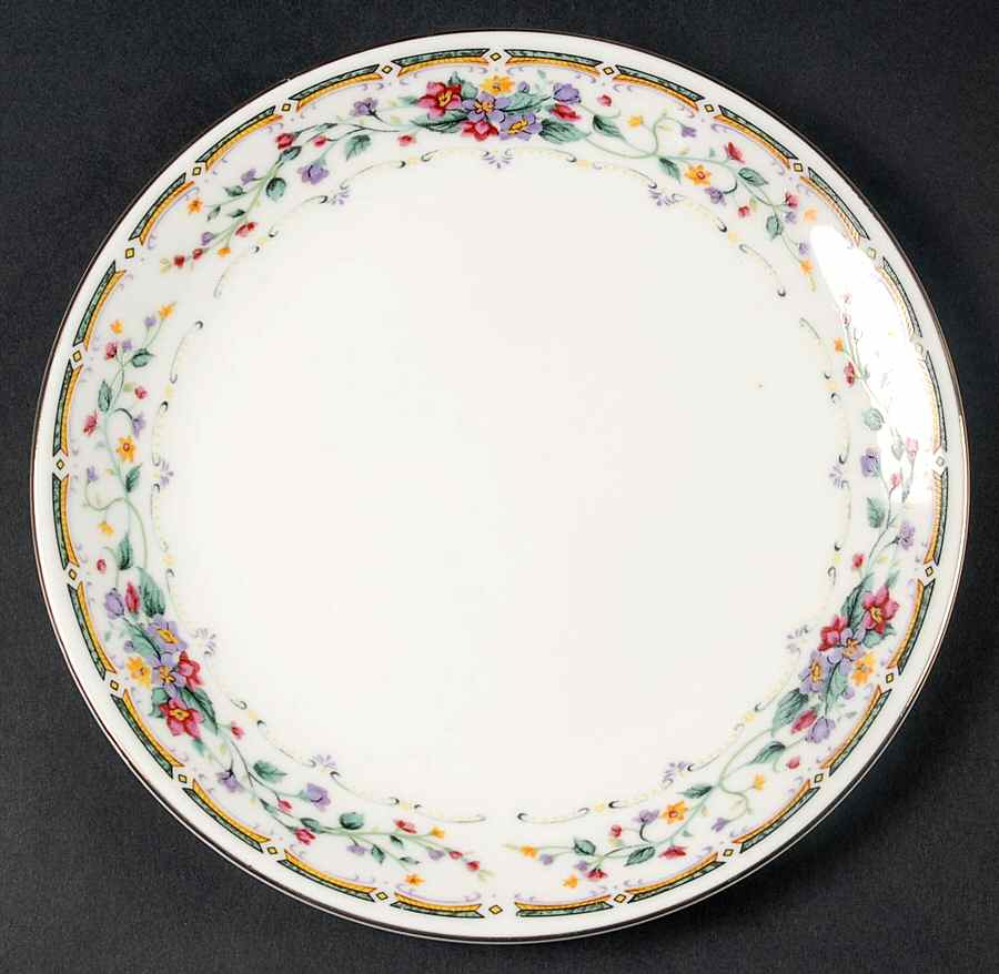Royal Bouquet Salad Plate by Tabletops Unlimited-1