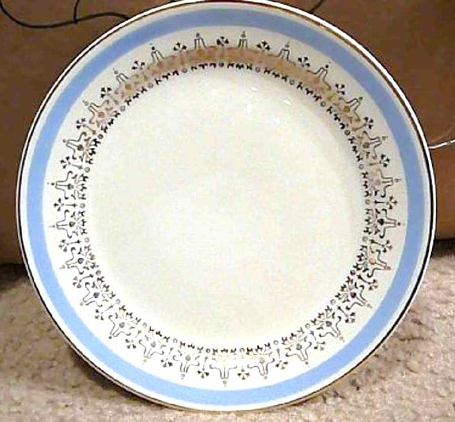 TST912 Dinner Plate by Taylor, Smith & Taylor (Ts&T)-1