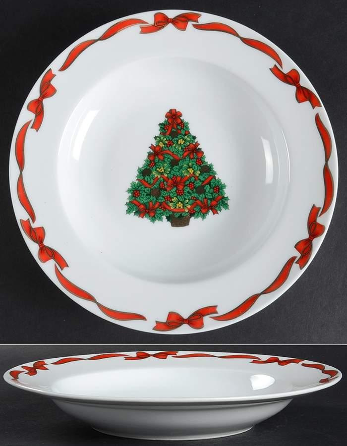 Joyous Large Rim Soup Bowl by Tienshan-1