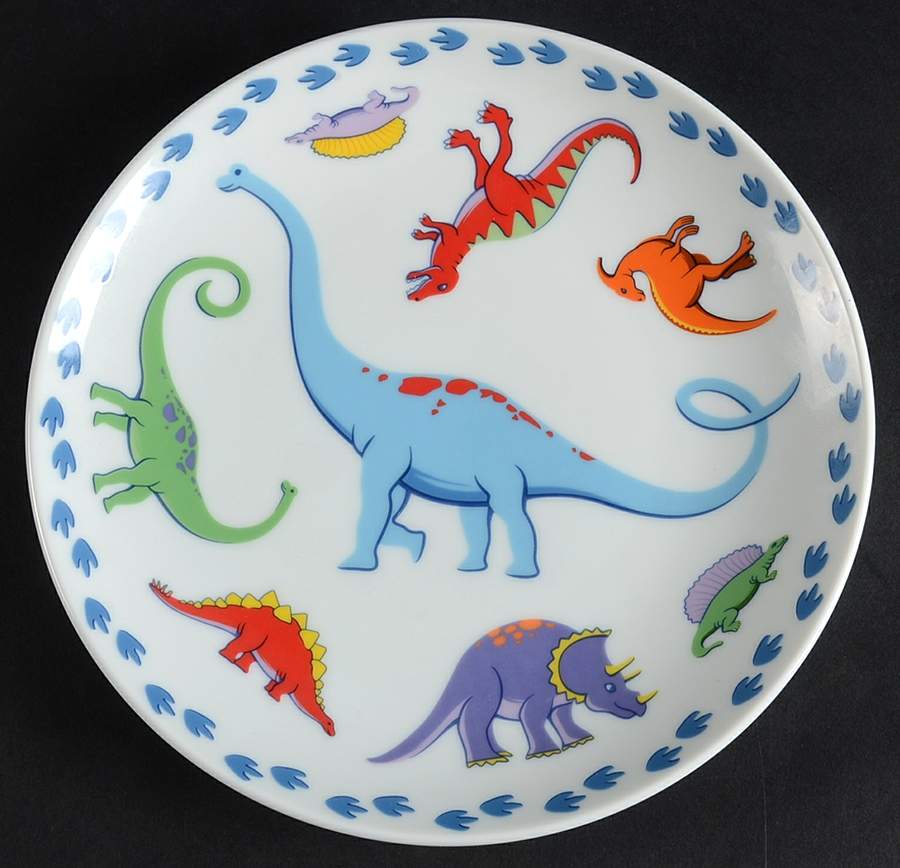 Dinosaurs Child's Plate by Tiffany-1