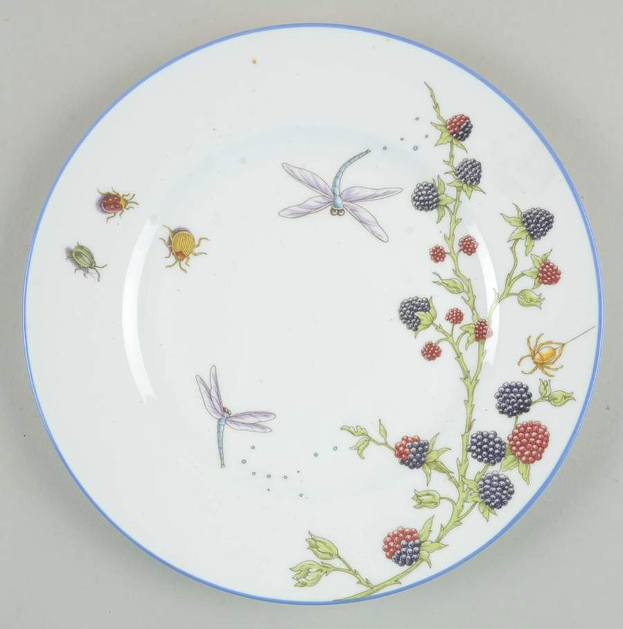 Blackberry Bramble Child's Plate by Tiffany-1