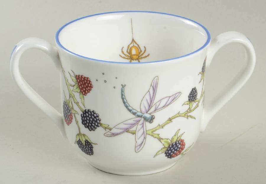 Blackberry Bramble Child's 2 Handled Mug by Tiffany-1