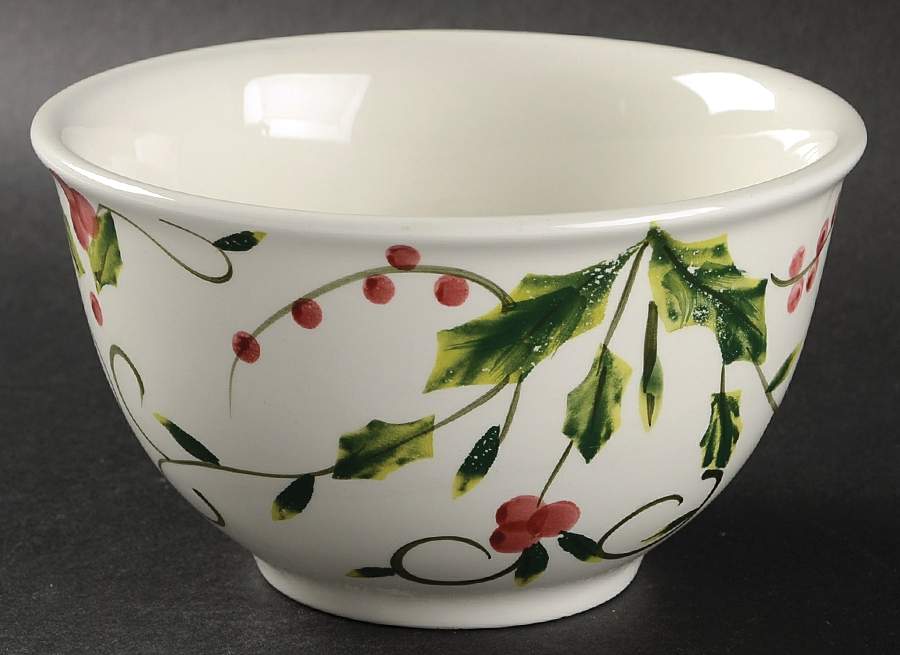 Holly Berry 5" All Purpose Bowl by Tabletops Unlimited-1