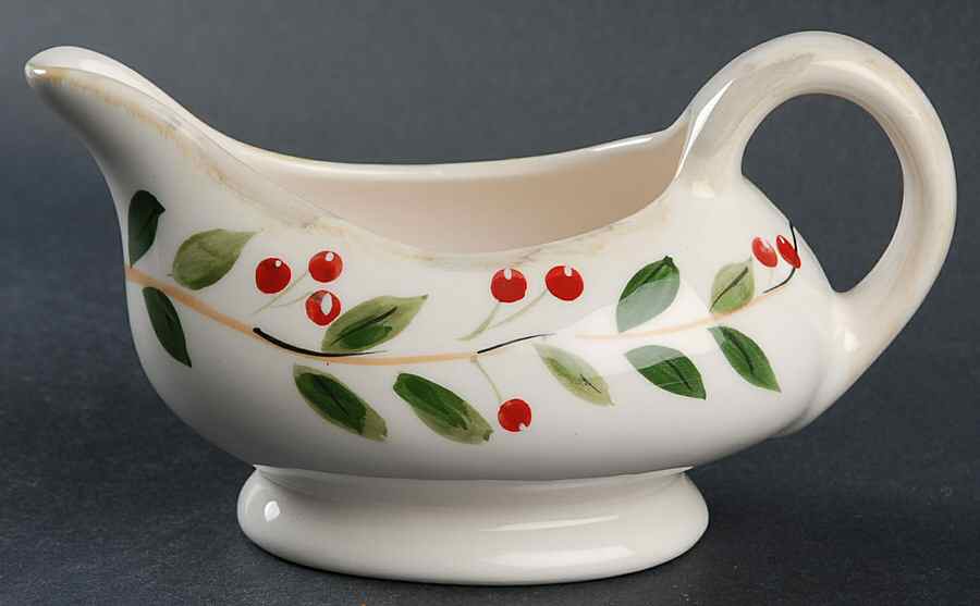 Holly Berry Creamer by Tabletops Unlimited-1