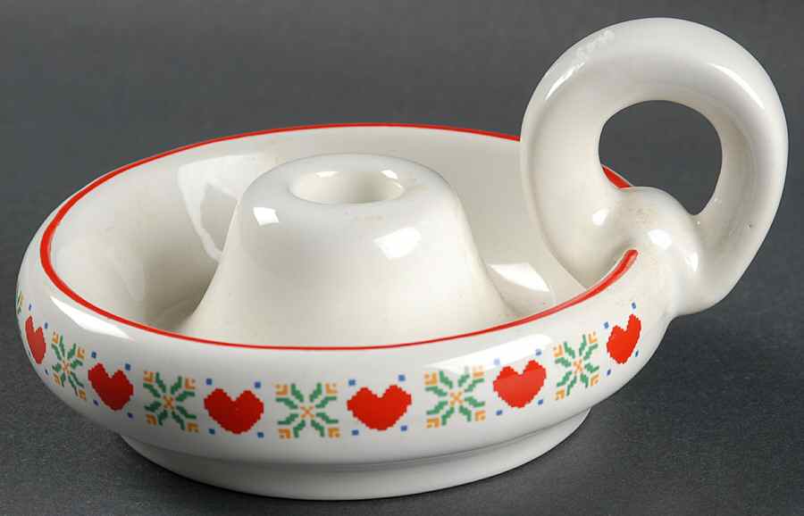 Homespun Holiday Candleholder by Treasure Craft-1